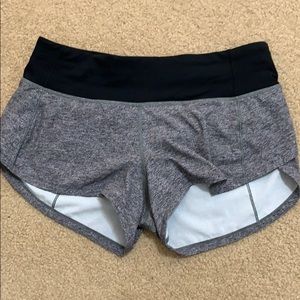lululemon slows up shorts!